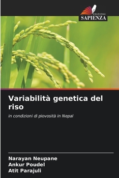 Paperback Variabilità genetica del riso [Italian] Book