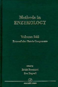 Hardcover Extracellular Matrix Components (Volume 245) (Methods in Enzymology, Volume 245) Book