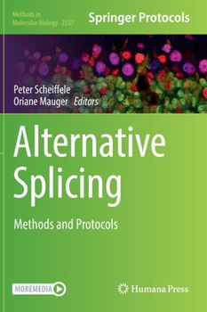 Hardcover Alternative Splicing: Methods and Protocols Book