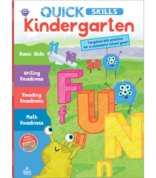 Paperback Quick Skills Kindergarten Workbook Book
