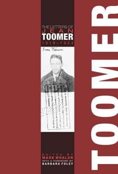 The Letters of Jean Toomer, 1919-1924