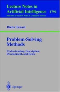 Paperback Problem-Solving Methods: Understanding, Description, Development, and Reuse Book