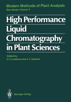 Paperback High Performance Liquid Chromatography in Plant Sciences Book