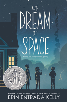 Hardcover We Dream of Space: A Newbery Honor Award Winner Book