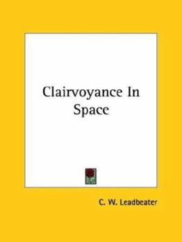 Paperback Clairvoyance In Space Book