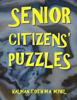 Paperback Senior Citizens' Puzzles: 101 Large Print Word Search Puzzles Book
