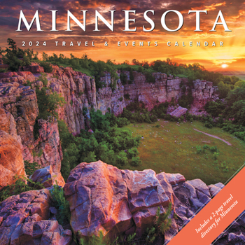 Calendar Minnesota 2024 12 X 12 Wall Calendar Book