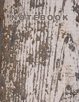 Old Weathered Wood Cover - Notebook Gift: Notebook Lined / Journal Gift, 100 Pages, Large (8.5 x 11 inches) Soft Cover, Matte Finish