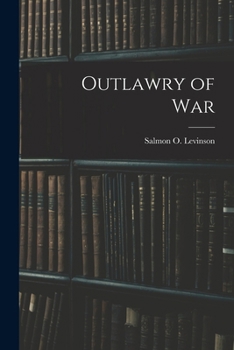 Paperback Outlawry of War Book