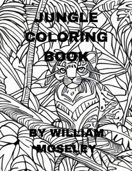 Paperback Jungle Coloring Book