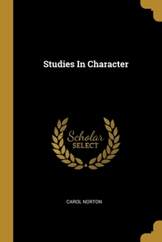 Paperback Studies In Character Book