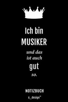 Paperback Notizbuch f?r Musiker: Originelle Geschenk-Idee [120 Seiten kariertes blanko Papier] [German] Book