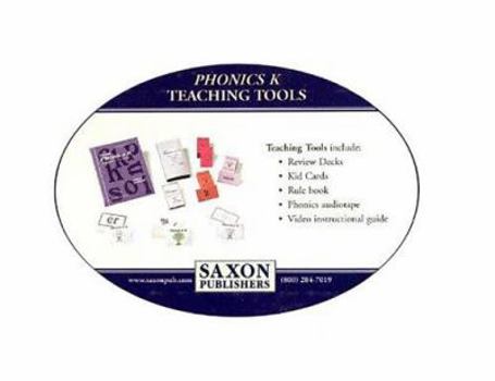 Paperback Saxon Phonics K Teaching Tools First Edition Book