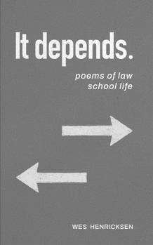Paperback It Depends: Poems of Law School Life Book