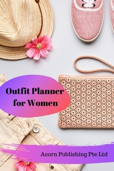 Paperback Outfit Planner for Women Book