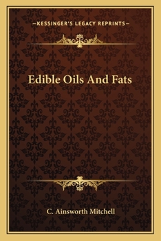 Paperback Edible Oils and Fats Book