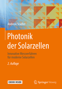 Hardcover Photonik Der Solarzellen: Innovative Messverfahren Für Moderne Solarzellen [German] Book