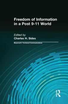 Paperback Freedom of Information in a Post 9-11 World Book