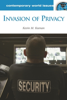 Hardcover Invasion of Privacy: A Reference Handbook Book