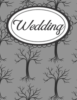 Paperback Autumn Trees Witchy Wedding Planner: A Wedding and Handfasting Organizer Book