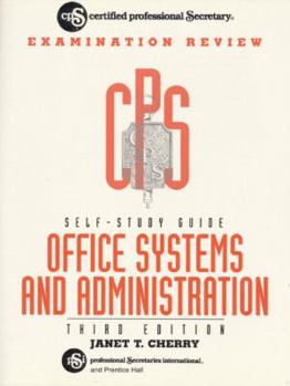 Paperback Office Systems and Administration: Certified Professional Secretary Self-Study Guides Book