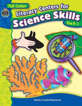 Paperback Literacy Centers for Science Skills: Pre K-1 Book