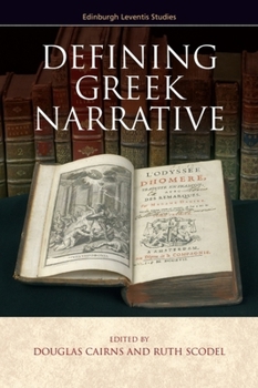 Hardcover Defining Greek Narrative Book