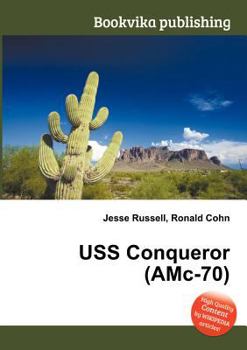 Paperback USS Conqueror (Amc-70) Book