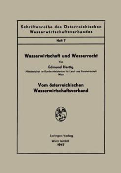 Paperback Wasserwirtschaft Und Wasserrecht [German] Book