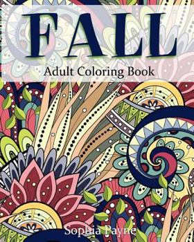 Paperback Fall Adult Coloring Book