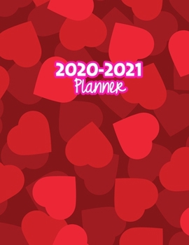 2020-2021 Planner: Two Year Calendar Organizer and Goal Journal | January 2020 - December 2021 Daily, Weekly and Monthly Planner Book with Back Sticker Expression Wall for 2 Years | Design Code 29984