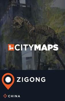 Paperback City Maps Zigong China Book