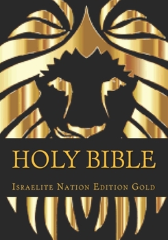 Paperback Holy Bible: Israelite Nation Edition Gold Book