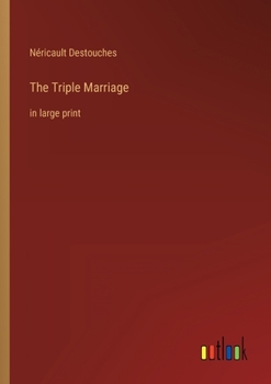 Paperback The Triple Marriage: in large print Book