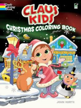 Paperback Claus Kids Christmas Coloring Book