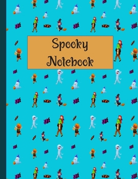 Paperback Spooky Notebook Book