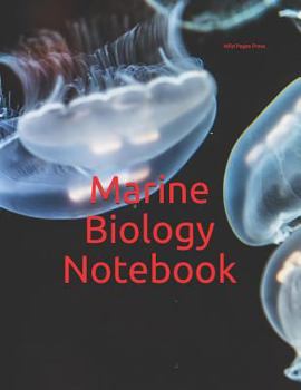 Paperback Marine Biology Notebook Book