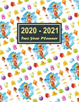 2020-2021 Two Year Planner: Women Theme Two Year Planner, Two Year Calendar 2020-2021, Daily Monthly Planner 2020 Size 8.5 x 11 Inch, Business ... Prayer Journal, Planner 2020-2021 Daily