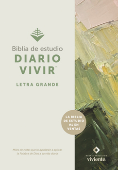 Biblia de Estudio del Diario Vivir Ntv, Letra Grande