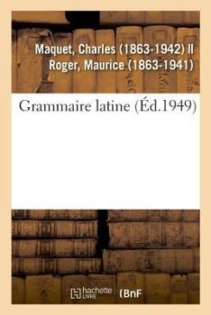 Paperback Grammaire Latine [French] Book