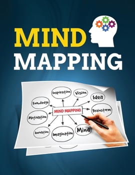 Paperback Mind Mapping: 110 Seiten für Inspiration/Brainstorming/Ideen [German] Book