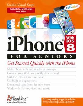 Paperback iPhone with iOS 8 for Seniors Book