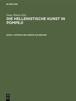 Hardcover Gefässe und Geräte aus Bronze [German] Book