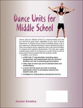Misc. Dance Units for Middle School [With CD (Audio) and DVD] Book