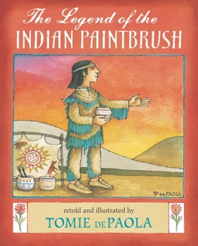 Hardcover The Legend of the Indian Paintbrush Book