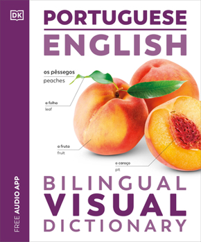 Paperback Portuguese - English Bilingual Visual Dictionary Book