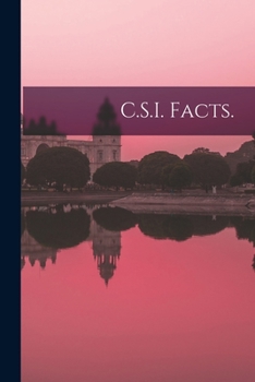 Paperback C.S.I. Facts. Book