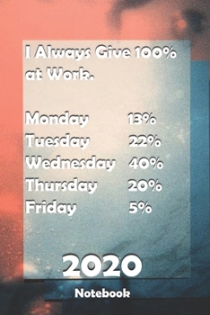 Lined Notebook: 2020 Daily Planner - To Do List, Appointment Notebook, Financial Planner