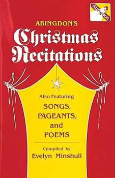 Paperback Abingdon's Christmas Recitations Book