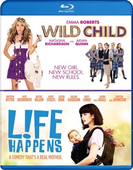 Blu-ray Wild Child / Life Happens Book